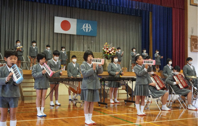 布田小学校40周年記念集会