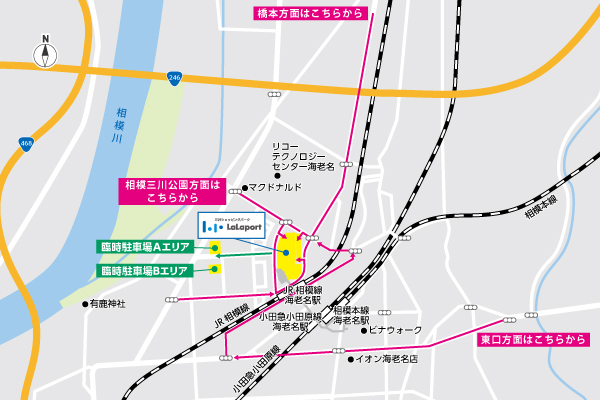 NEWオープン続々！海老名駅西口 扇町エリアマップ＆ショップリスト｜エビジョイ 海老名情報サイト 海老名市のことなら！