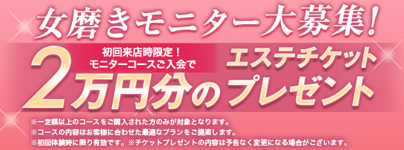 お顔にハリとつやを 生コラーゲンスペシャル美顔法 | コースと料金 |