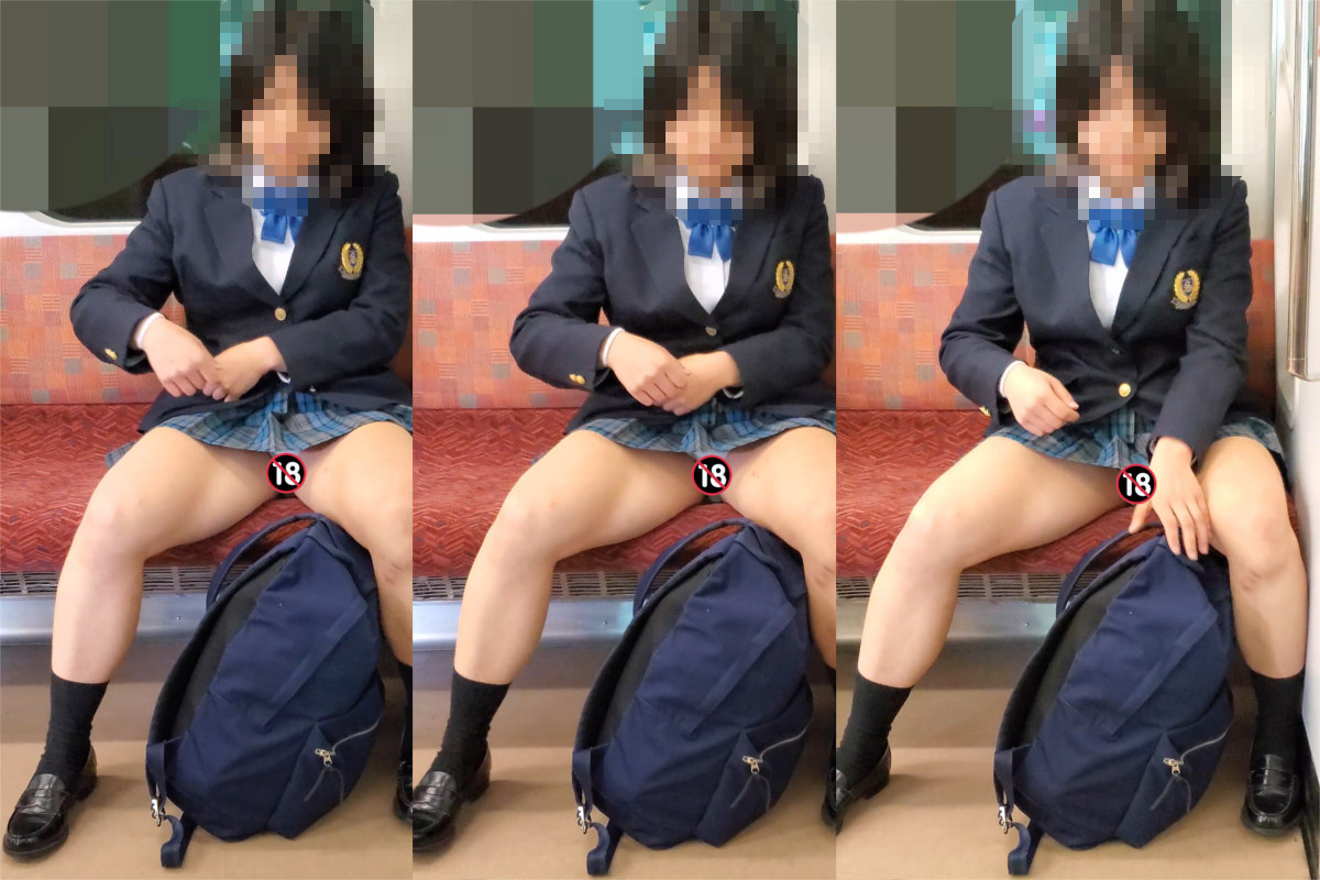 制服姿の若者がミニスカだからパンツ見えたｗｗｗｗｗｗｗ☆パンチラエロ画像 - エロ画像の最新まとめ