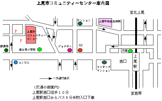 上尾駅付近を昔の地図でみる - 咲いた万歩