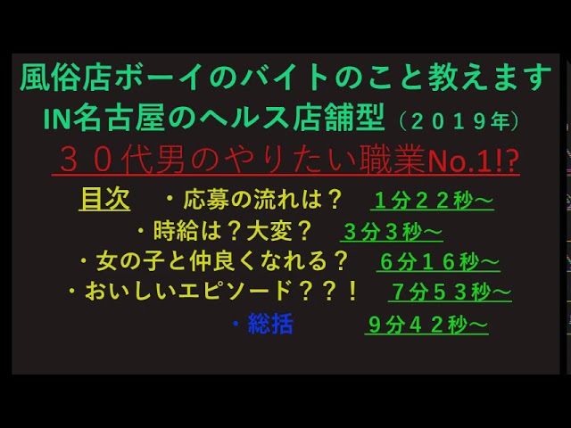 名古屋・栄の風俗男性求人・バイト【メンズバニラ】