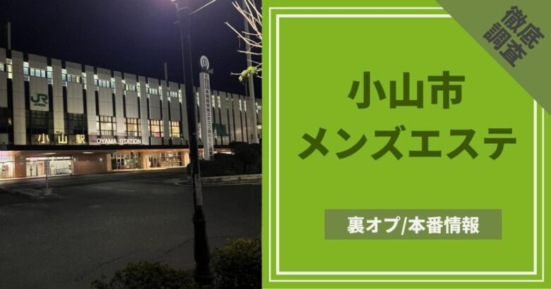 摘発された本サロ「セクシービーム」で有名な栃木県の小山に行って来たけど、裏風俗はまだまだ健在だった | 東京変態ガイド