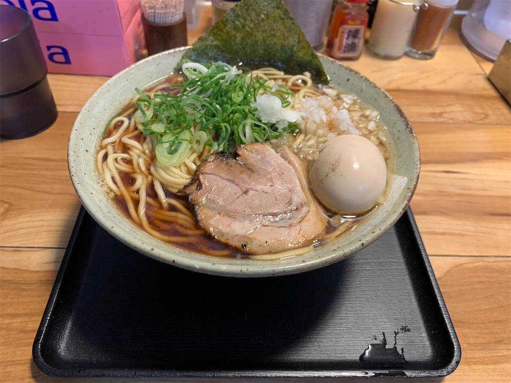 復活】ラーメン二郎 相模大野店〜お茶漬け〜麺 大／ぶためしのてっぺん／ミックス節／梅酢入りスープ／つけ麺〜【スモジ】 - 