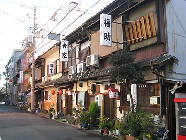 大阪市生野区新今里３丁目の町並み