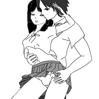 エロ漫画幼馴染に突然おっぱいを揉まれて感じまくる巨乳美少女jkディープキスして乳首を舐められ、パイズリからのイチャラブ初セックスでイキ - エロ  マンガ