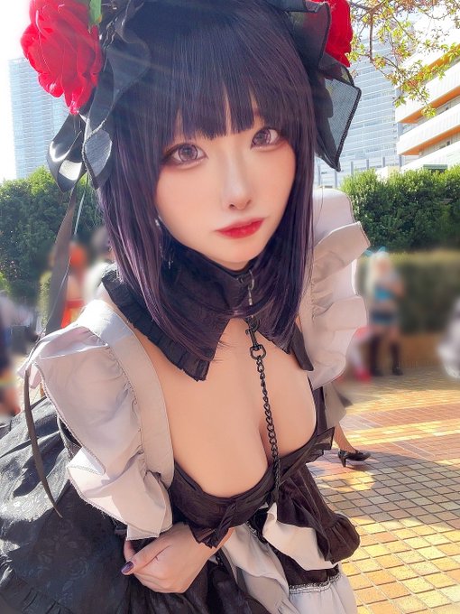 ツイッターで人気のギャル子ちゃんのコスプレ！黒ギャルになってエロさ倍増 | うらおとめ