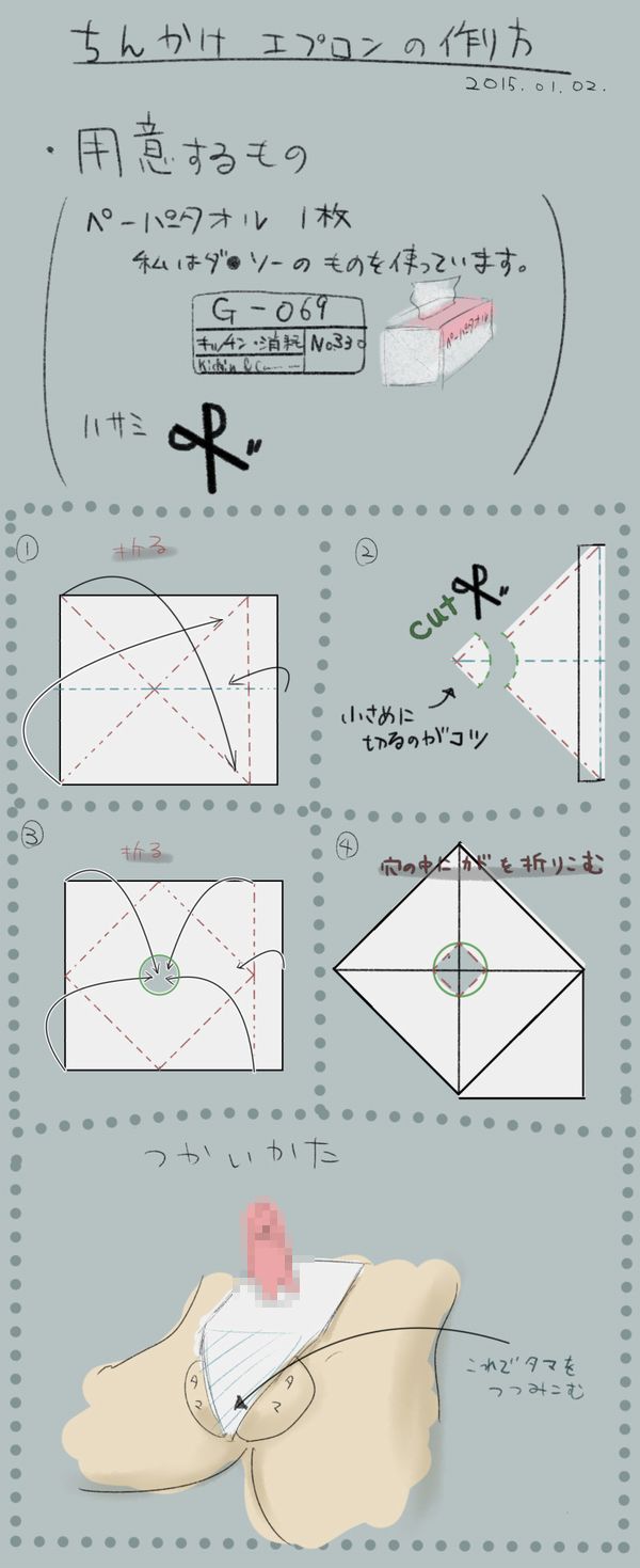 簡単！はやい！安い！自作オナホール作り方