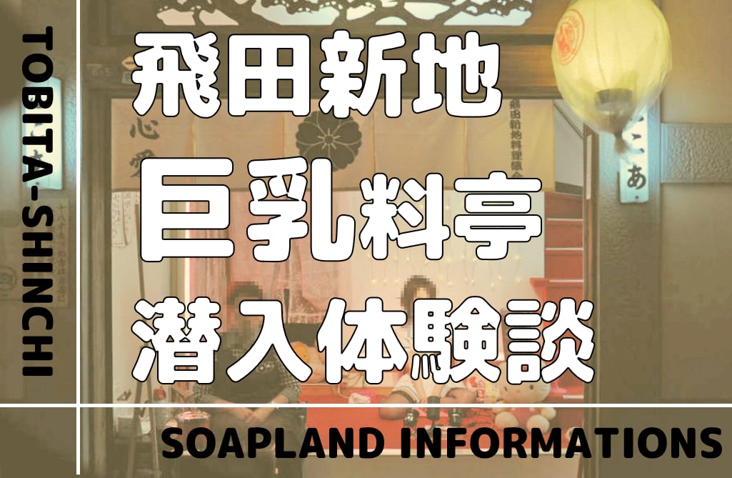 飛田新地と松島新地のちょんの間