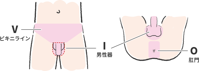 VIO脱毛（男の陰毛脱毛）｜渋谷のメンズトータルエステサロン ZELMO（ゼルモ）