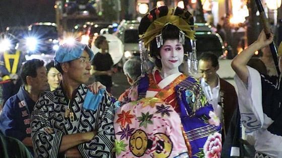 2024すすきの祭り！花魁道中の日程と花魁美女を写真で