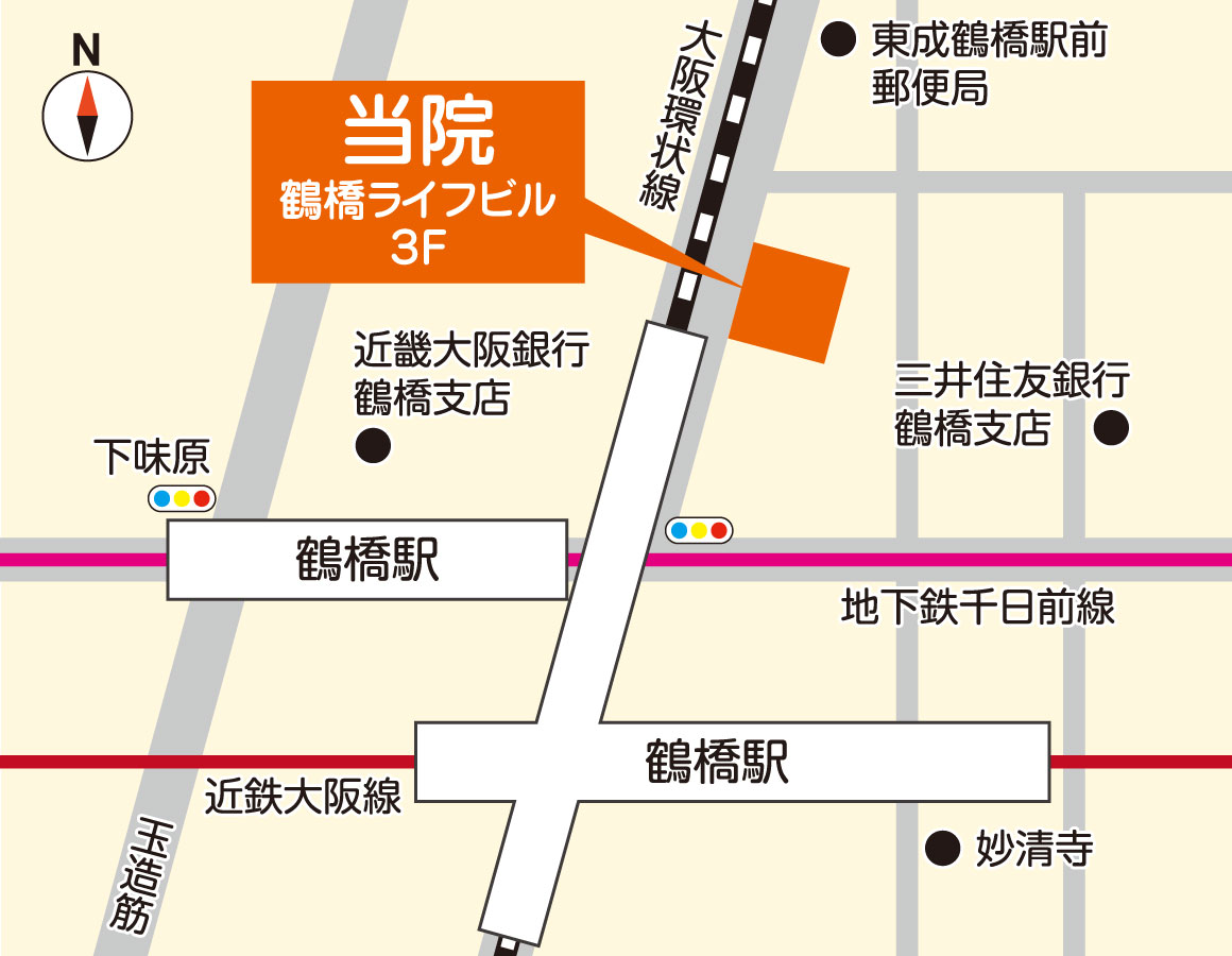 医療法人 泰誠会 鶴橋メンタルクリニック（大阪府大阪市東成区 鶴橋駅）｜マイナビクリニックナビ