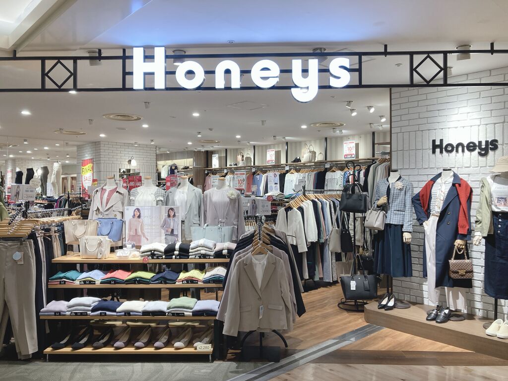 三郷市】ららぽーと新三郷に待望のオープン！「Honeys(ハニーズ)ららぽーと新三郷店」がついに4月5日(金)オープンしていました！ | 号外NET