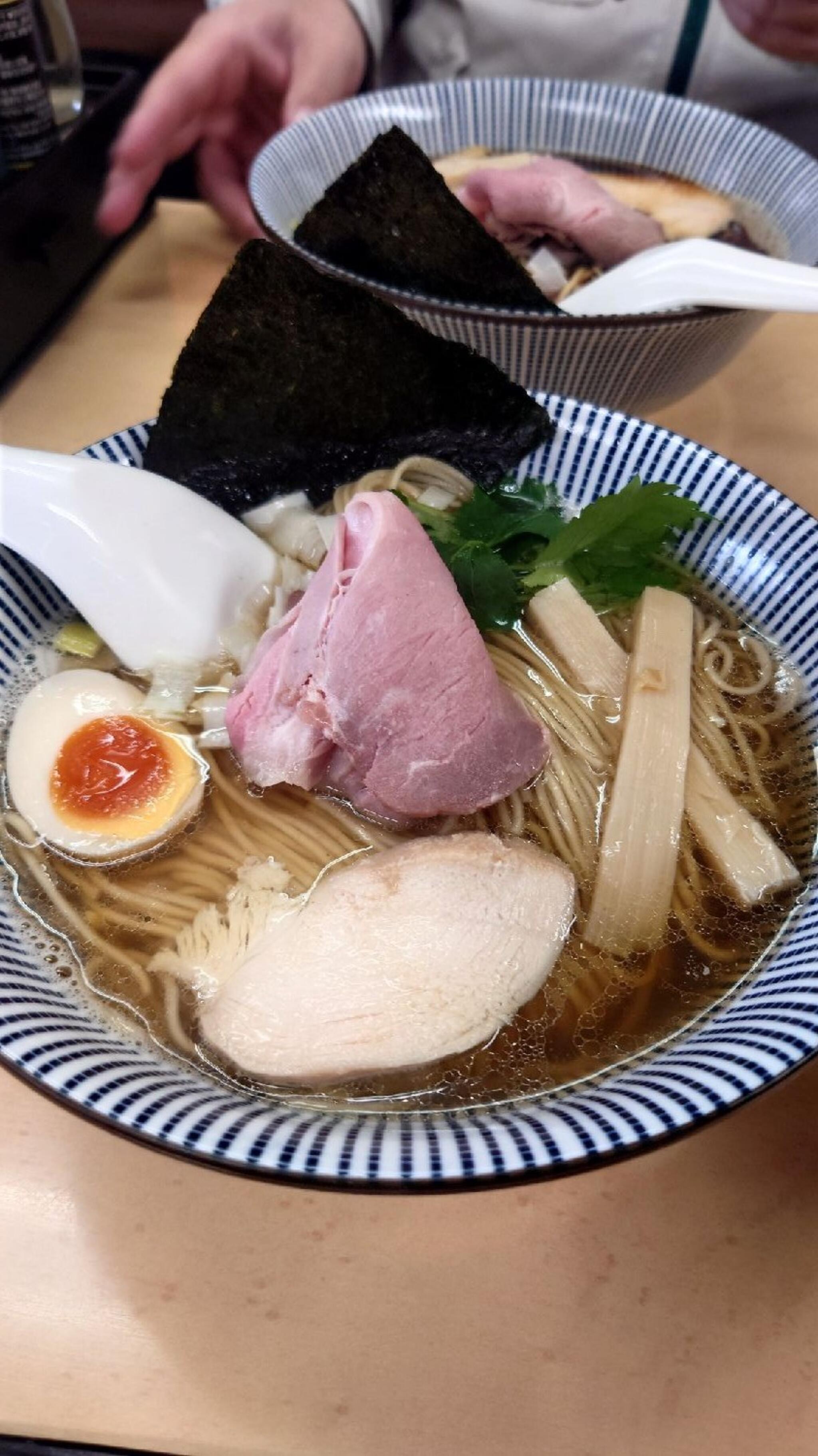 寿製麺 中華そば よしかわ 上尾店（北上尾）プレミアム煮干と黒醤油 |