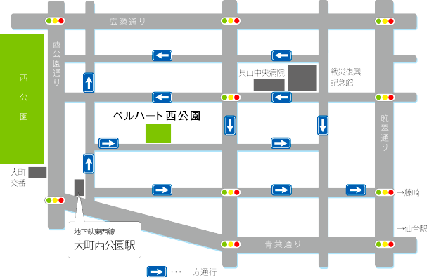 大町西公園駅（仙台市営地下鉄）付近の駐車場 | 駐車場予約なら「タイムズのB」